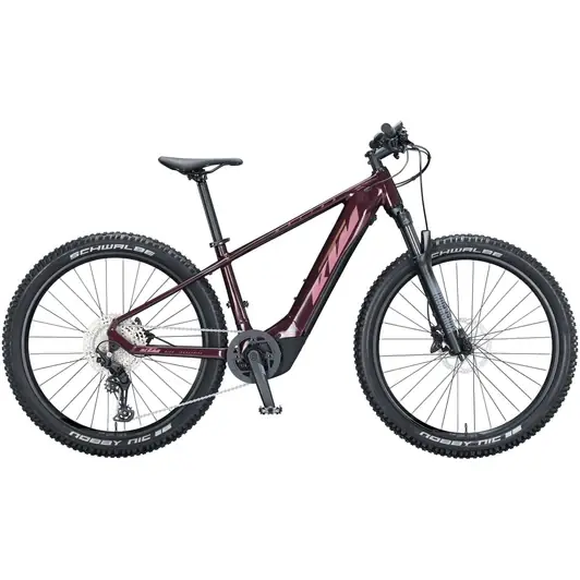 Alacsony ár KTM MACINA TEAM 272 GLORIOUS DEEPPURPEL (SUNSET) NŐI ELEKTROMOS MTB KERÉKPÁR